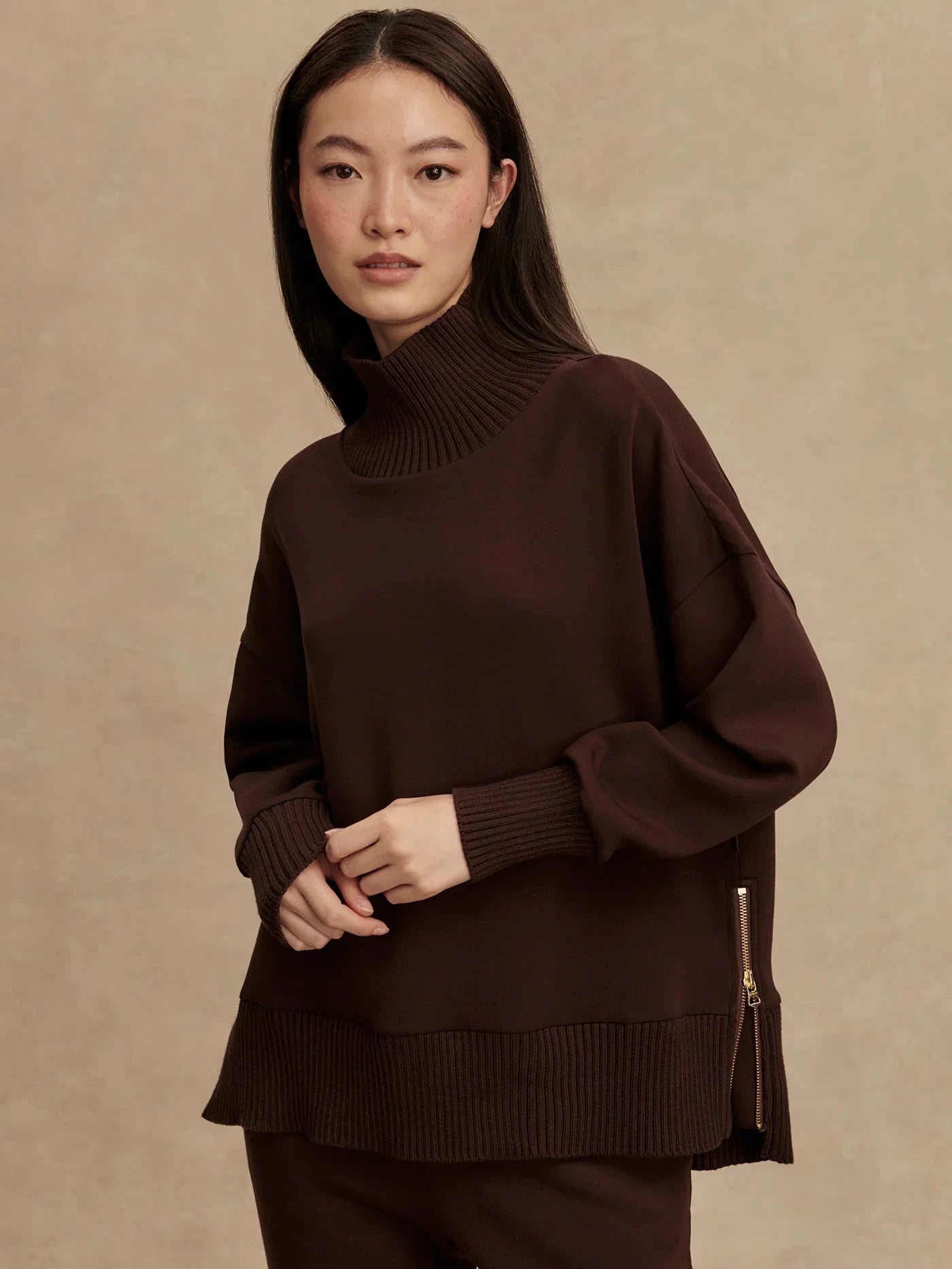 Barker High-Neck Sweat | Varley Varley