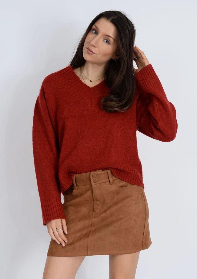 Chandra V-Neck Sweater RD Style