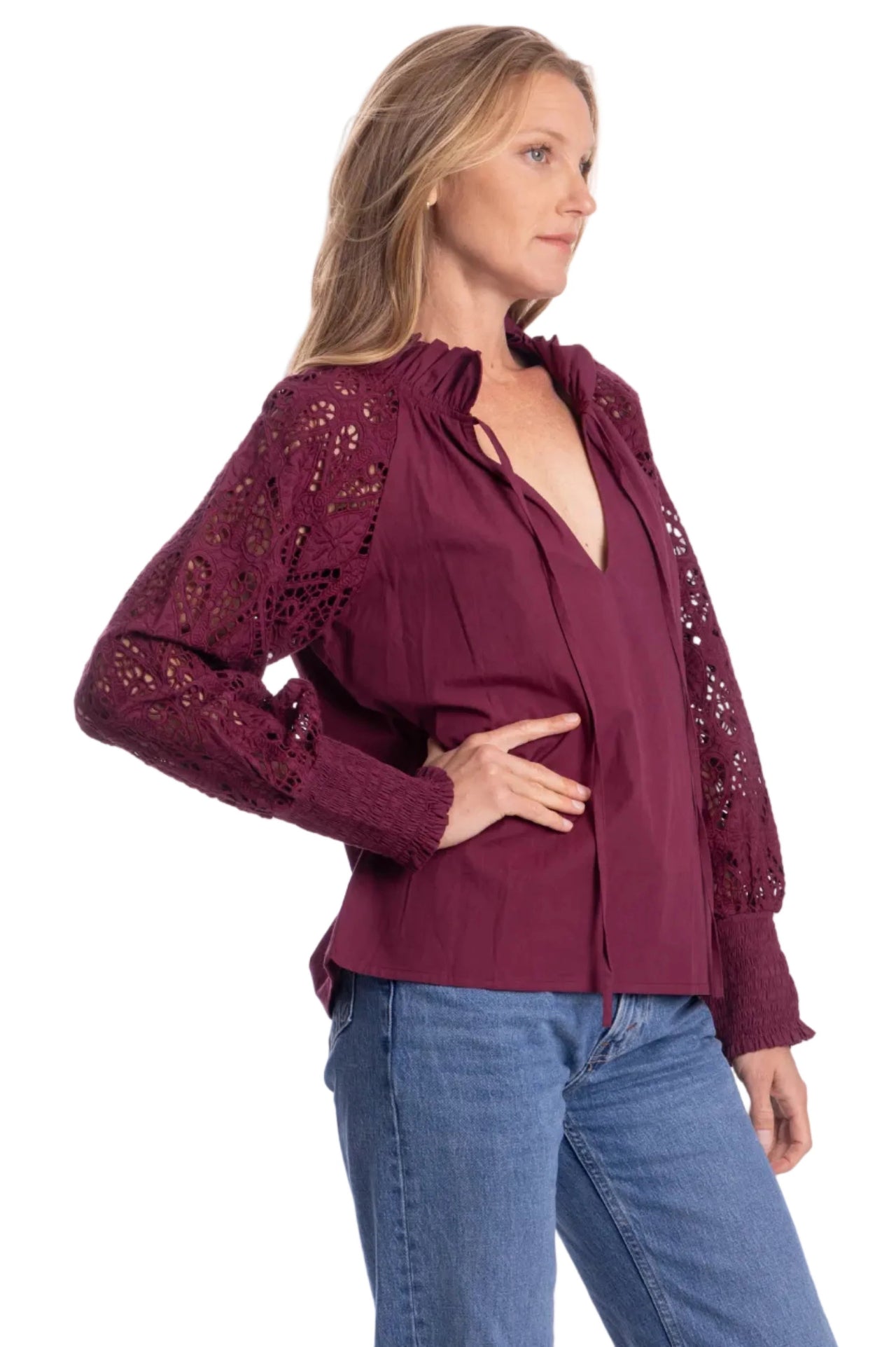 Aura Blouse Bindu