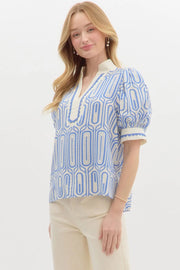 Abstract Print Top Entro