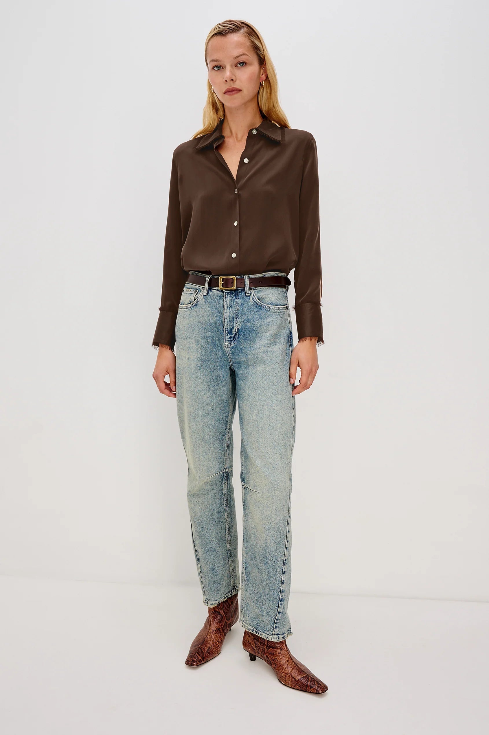 Abbey Button Up Shirt Rails