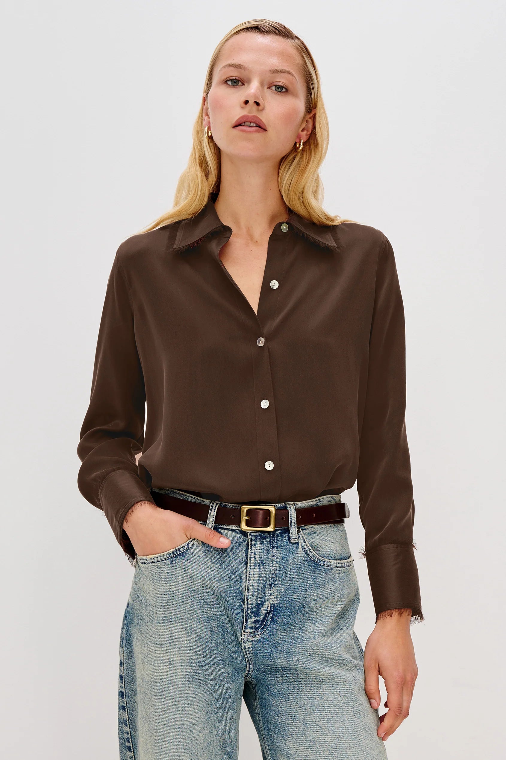 Abbey Button Up Shirt Rails
