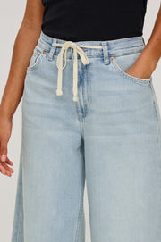 Angeleno Wide Leg Crop Jeans Rails
