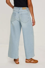 Angeleno Wide Leg Crop Jeans Rails