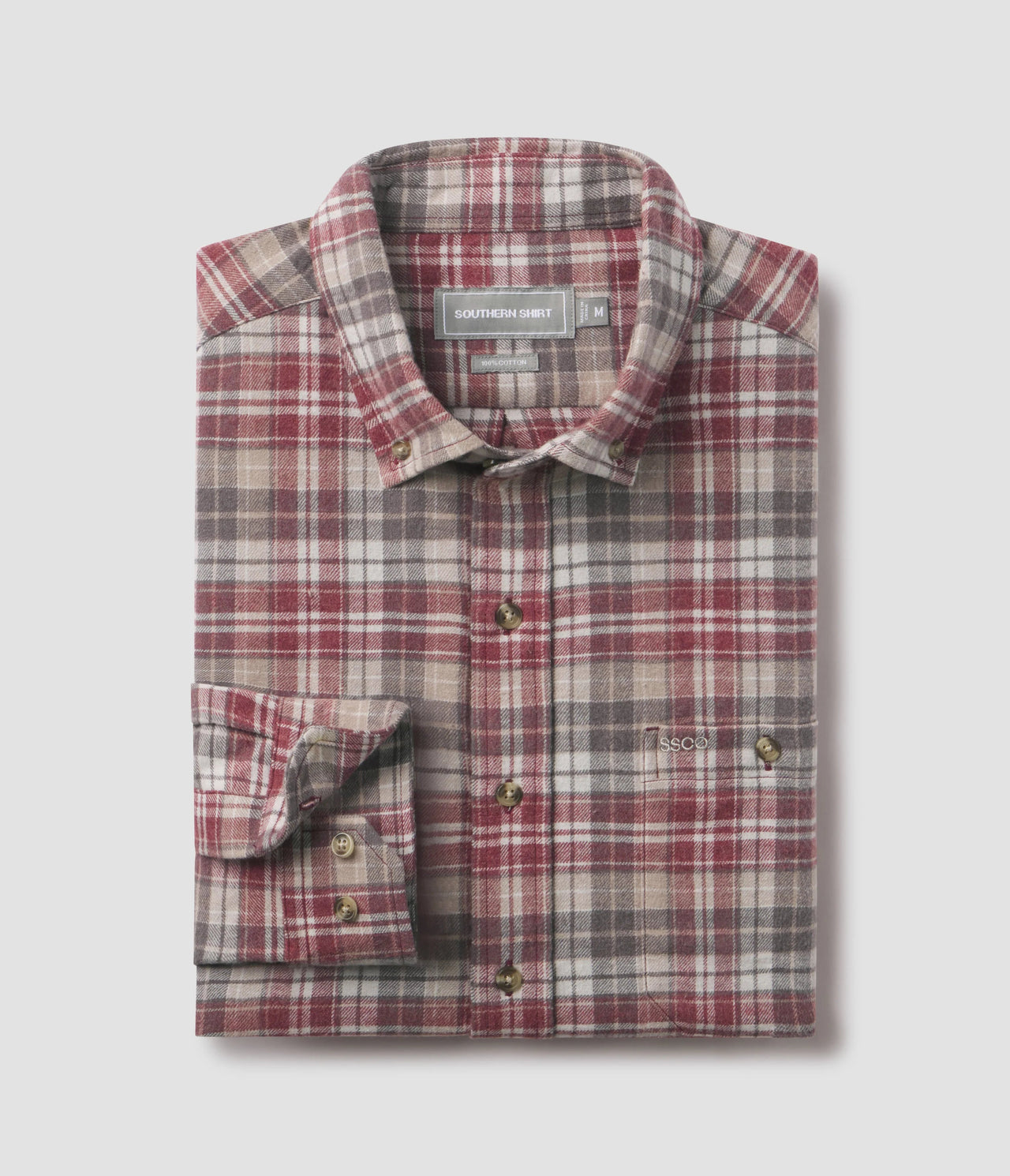 Alston Washed Flannel | Southern Shirt Co. Southern Shirt Co.