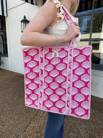 Quilted Tote Bag