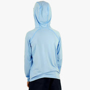 Youth Samurai Hood Performance Long Sleeve Shirt | Aftco Aftco