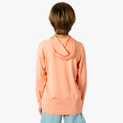 Youth Samurai Hood Performance Long Sleeve Shirt | Aftco Aftco