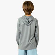 Youth Samurai Hood Performance Long Sleeve Shirt | Aftco Aftco