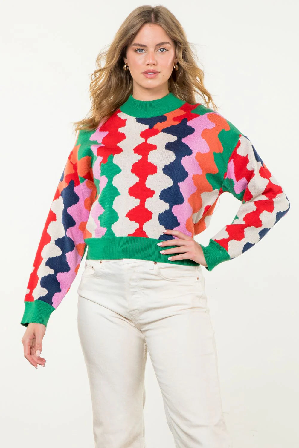 Daphne Multi Color Sweater