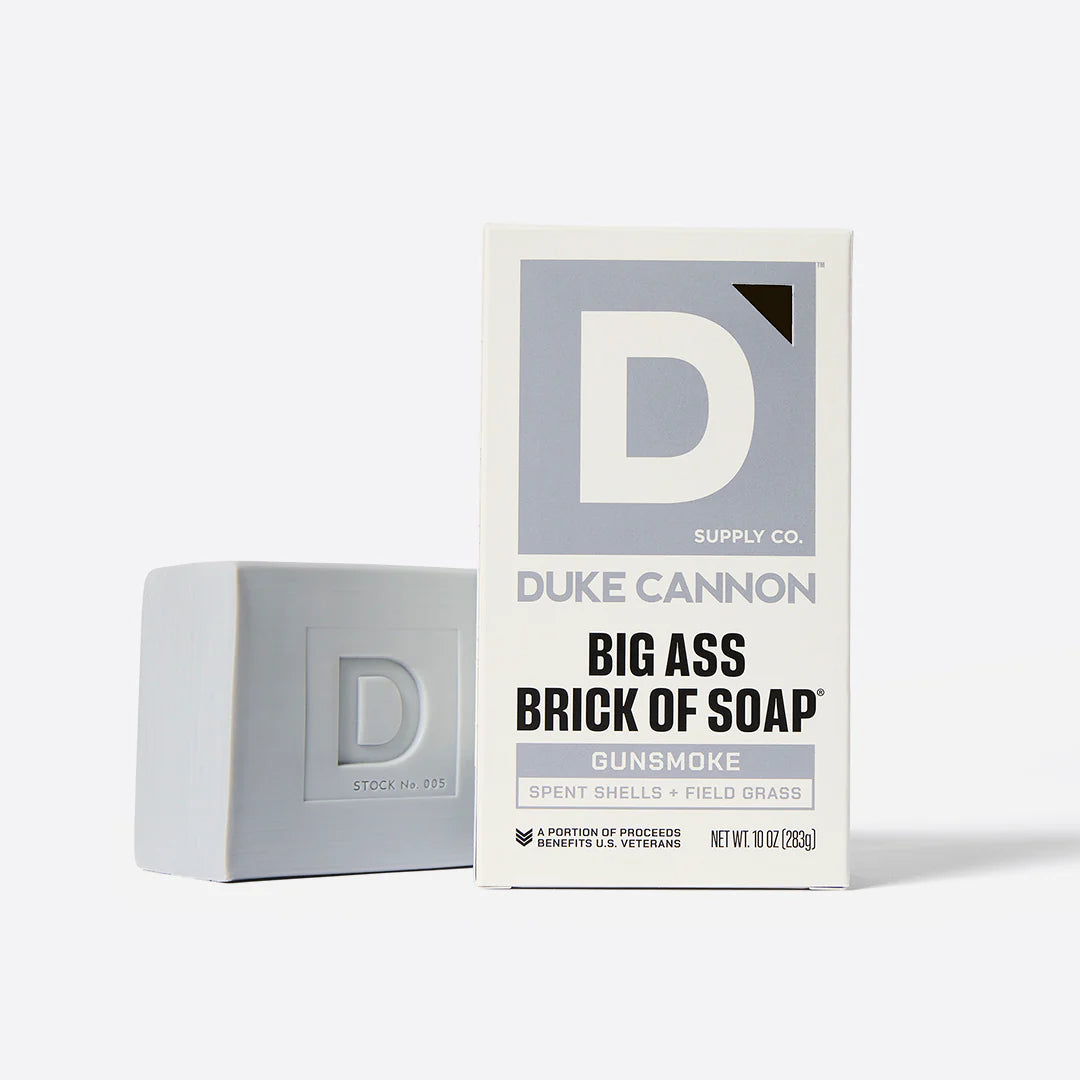 Big Ass Brick of Soap - Gun Smoke
