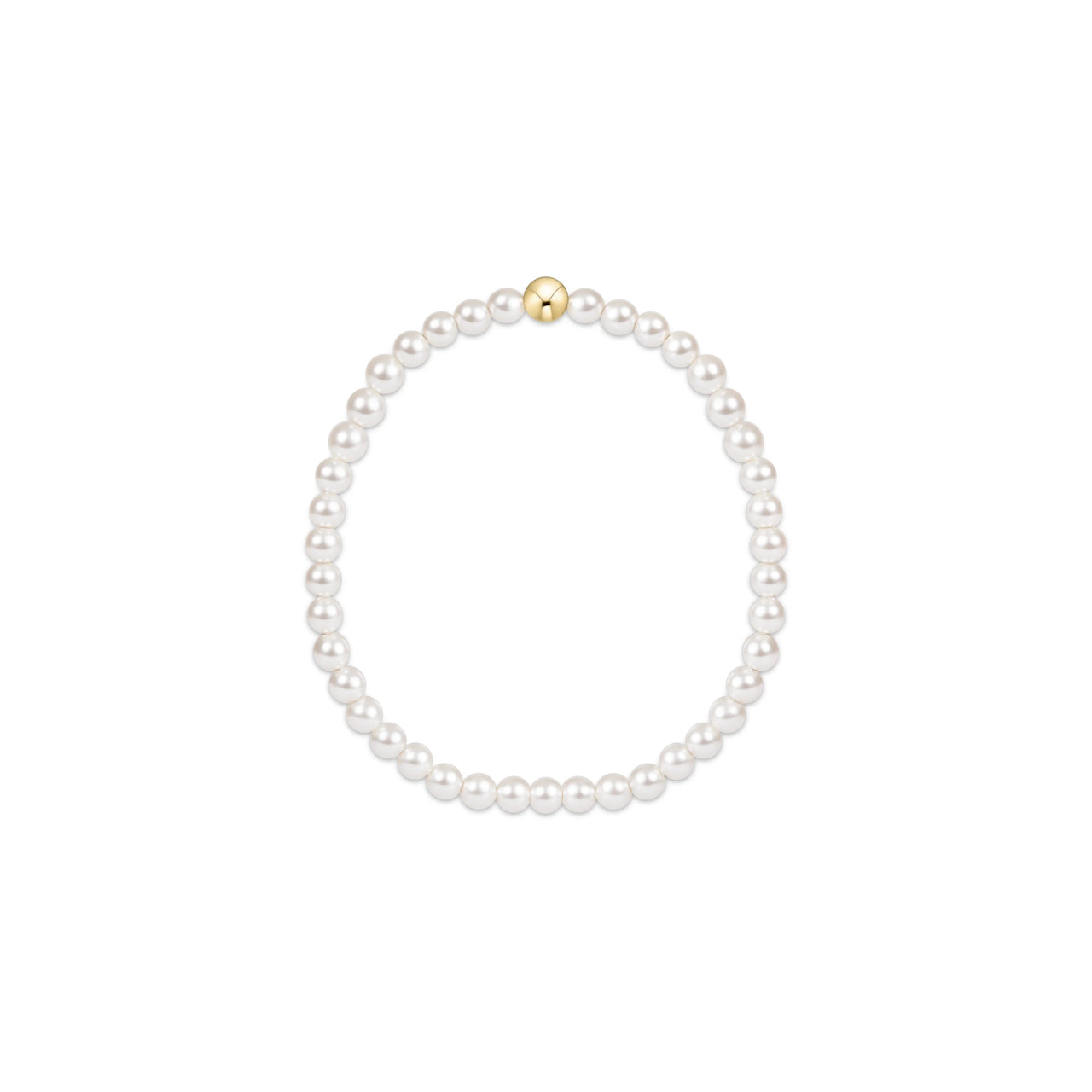 Extends Classic Pearl 4mm Bead Bracelet | enewton enewton