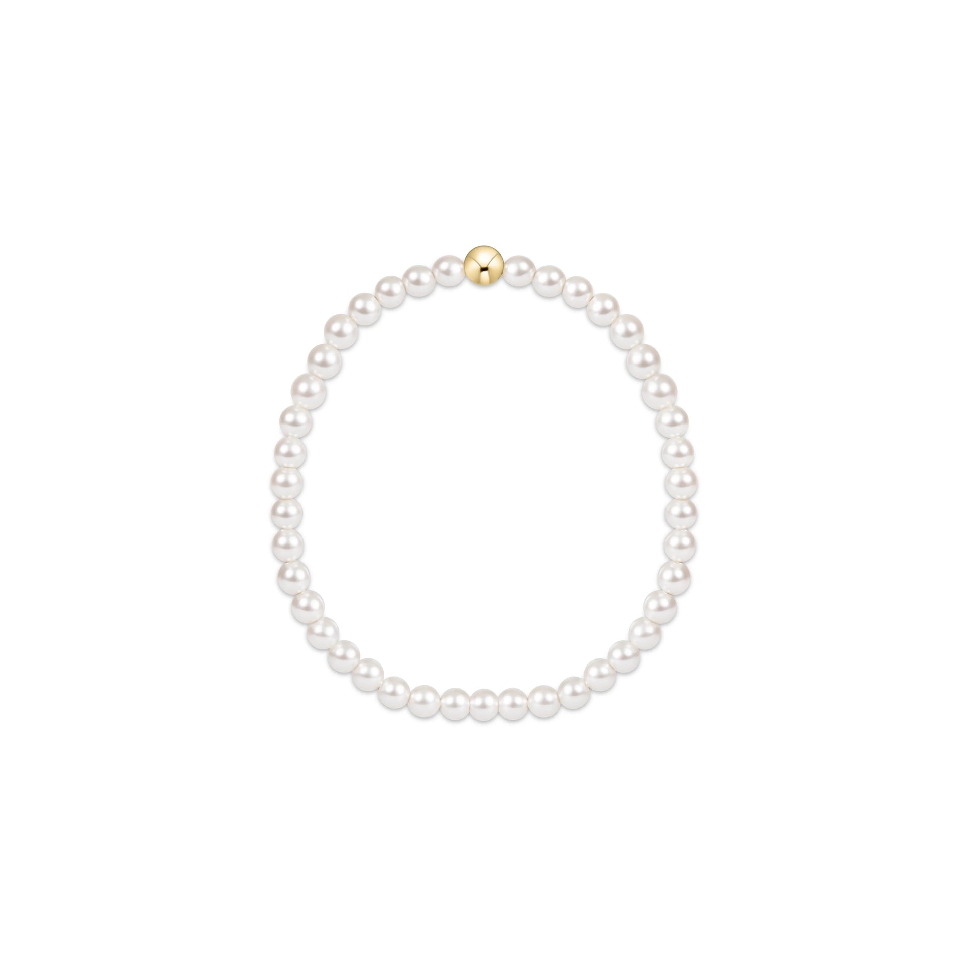 Extends Classic Pearl 4mm Bead Bracelet | enewton enewton