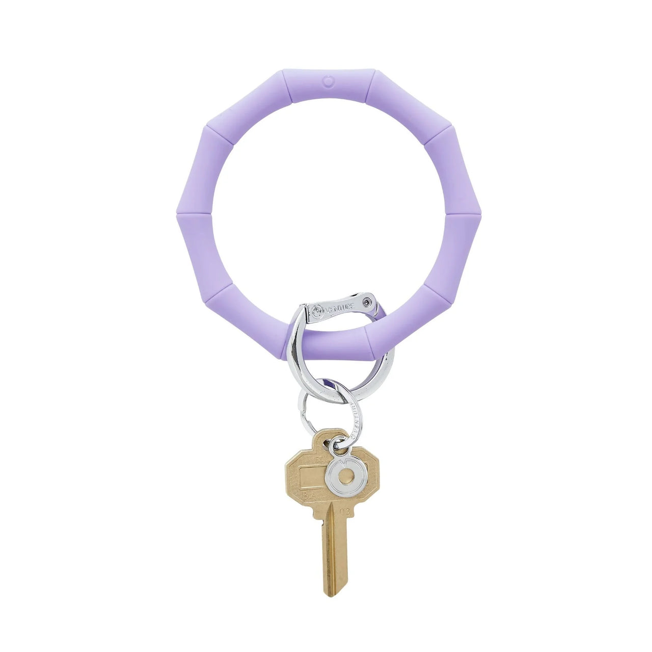 Silicone Big O Key Ring - Bamboo