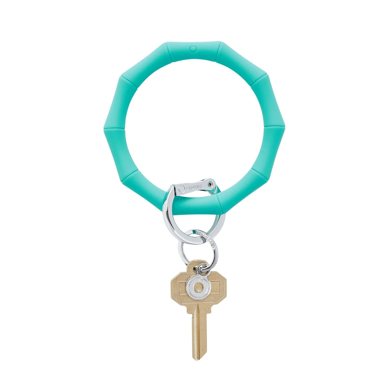 Silicone Big O Key Ring - Bamboo