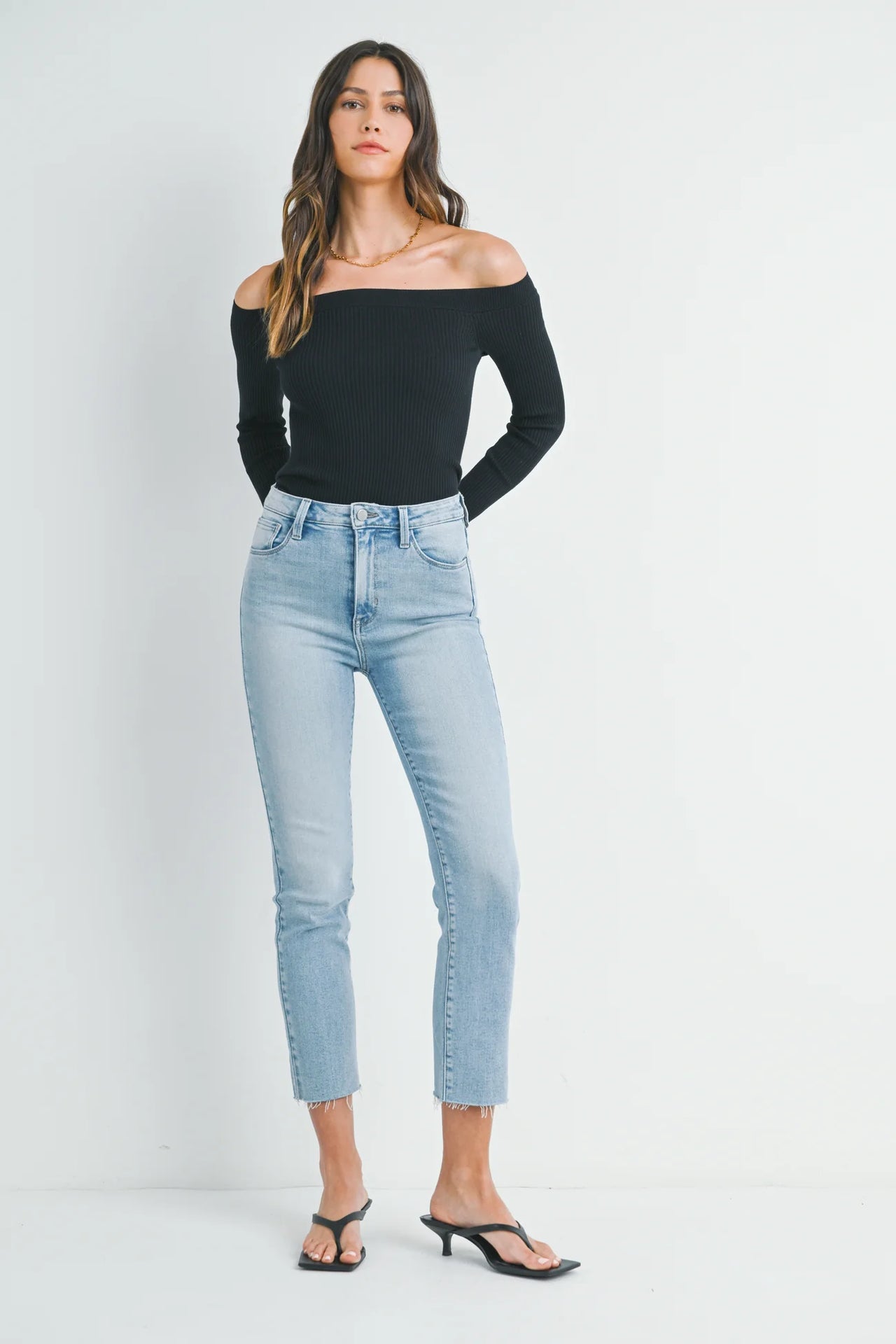 The Clean Slender Straight Jeans