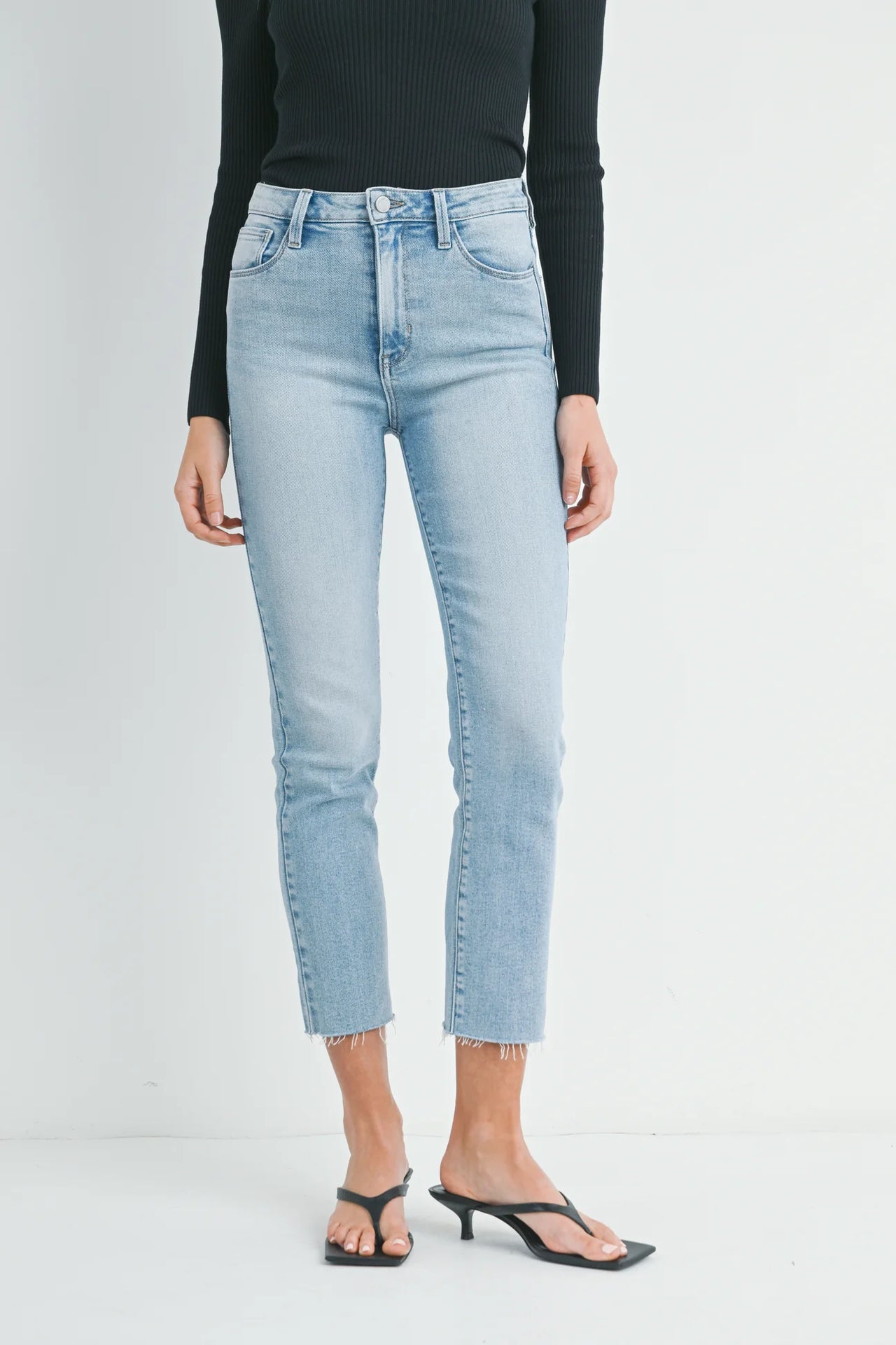 The Clean Slender Straight Jeans