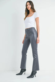 The Midrise Slim Bootcut Jeans Just Black Denim