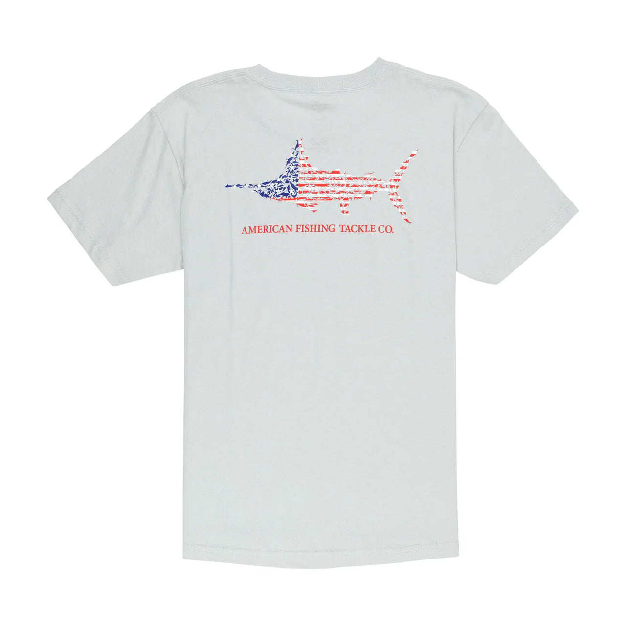 Youth Jigfish Americana Short Sleeve Shirt | Aftco