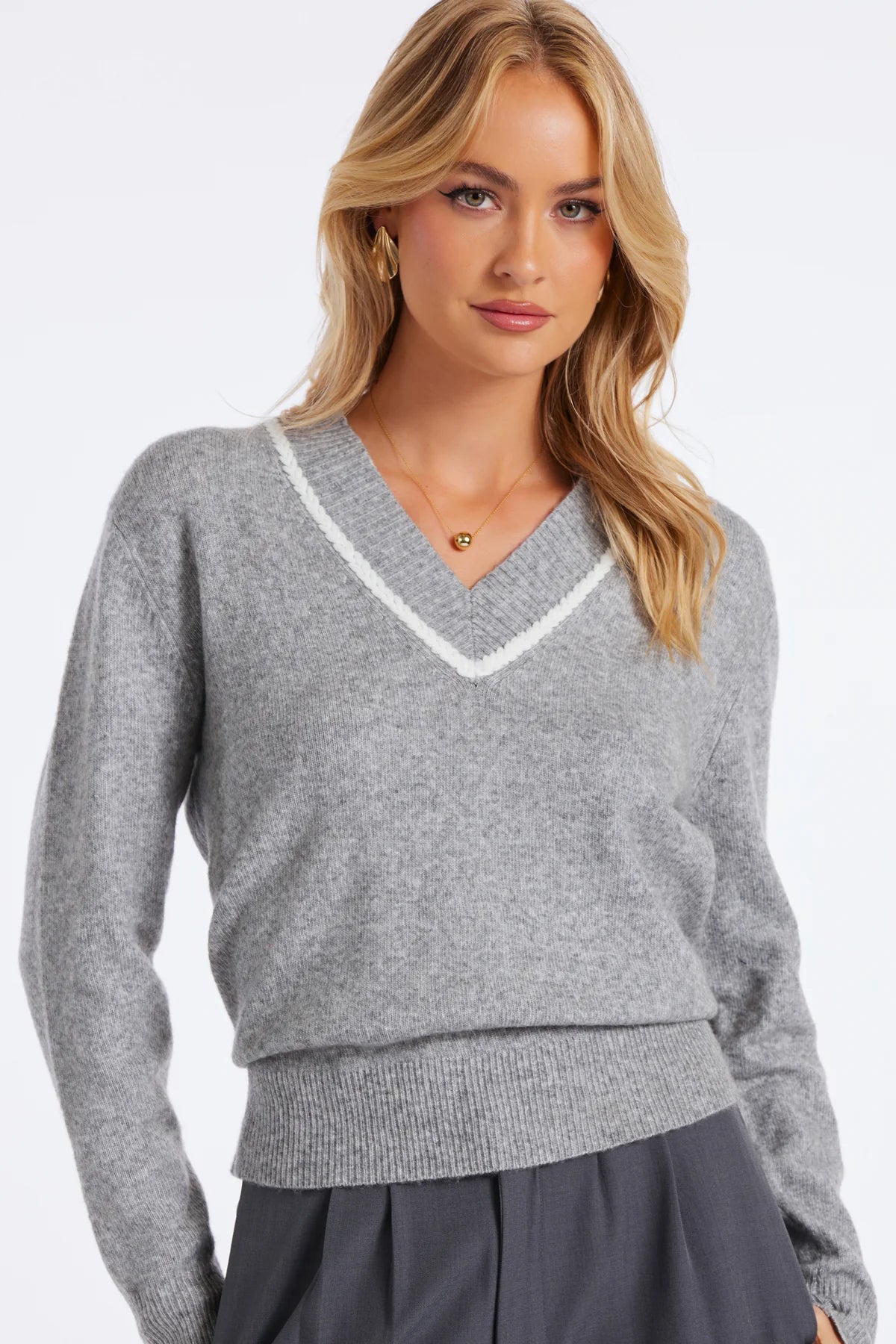 Siene V-Neck Sweater Bishop + Young