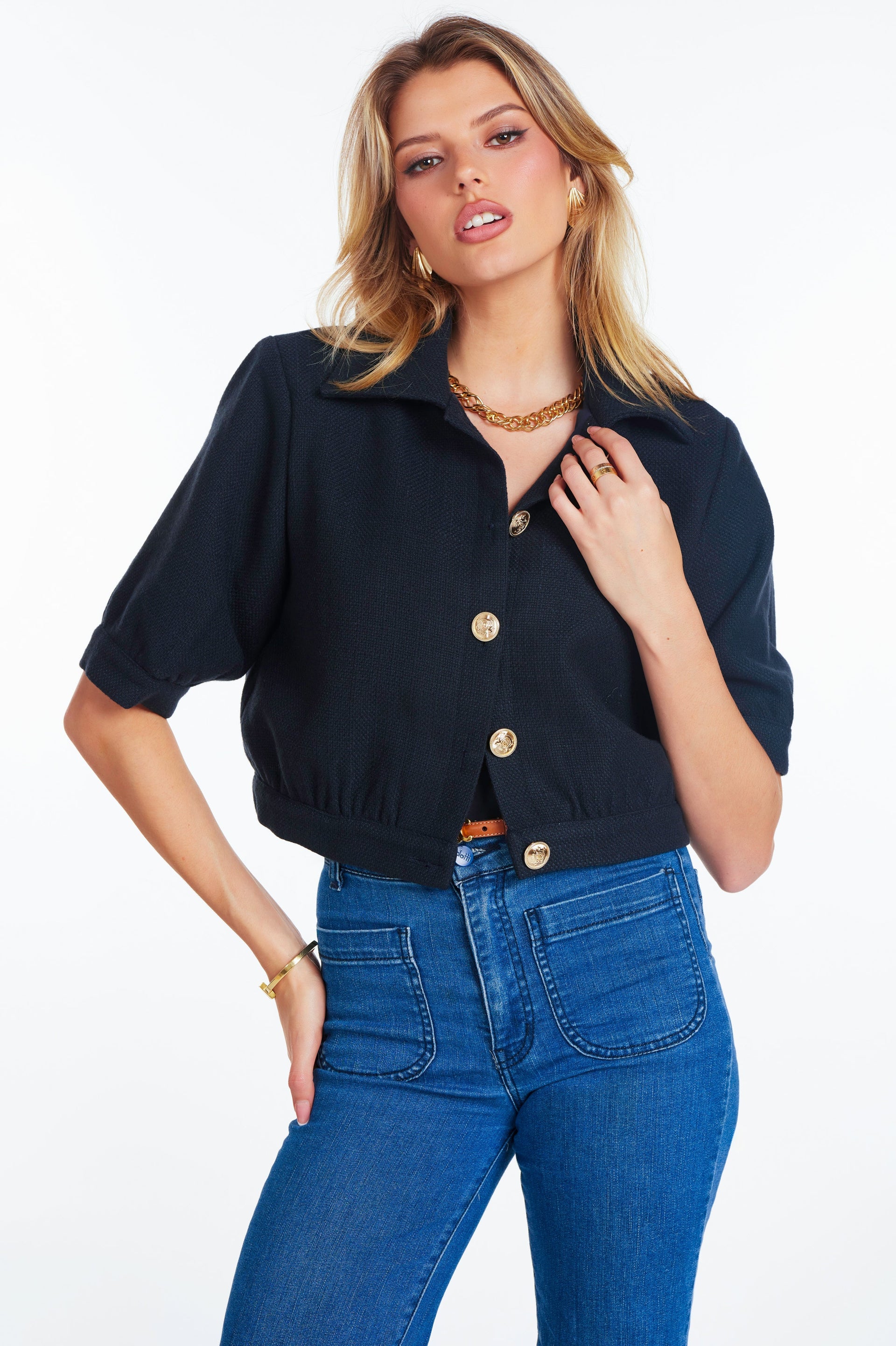 Nichols Short Sleeve Jacket Bishop + Young