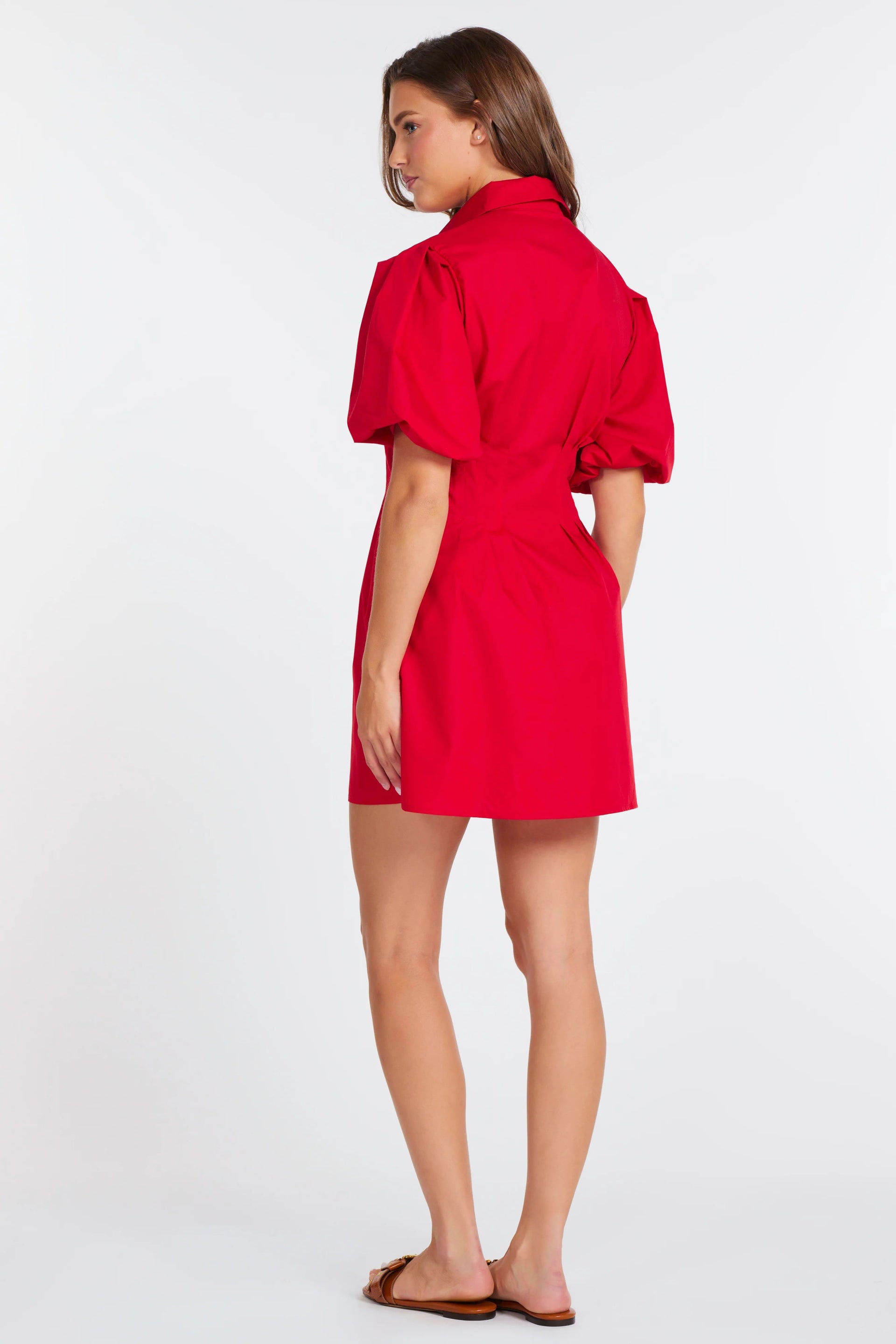 Jacqueline Bubble Sleeve Dress Bishop + Young