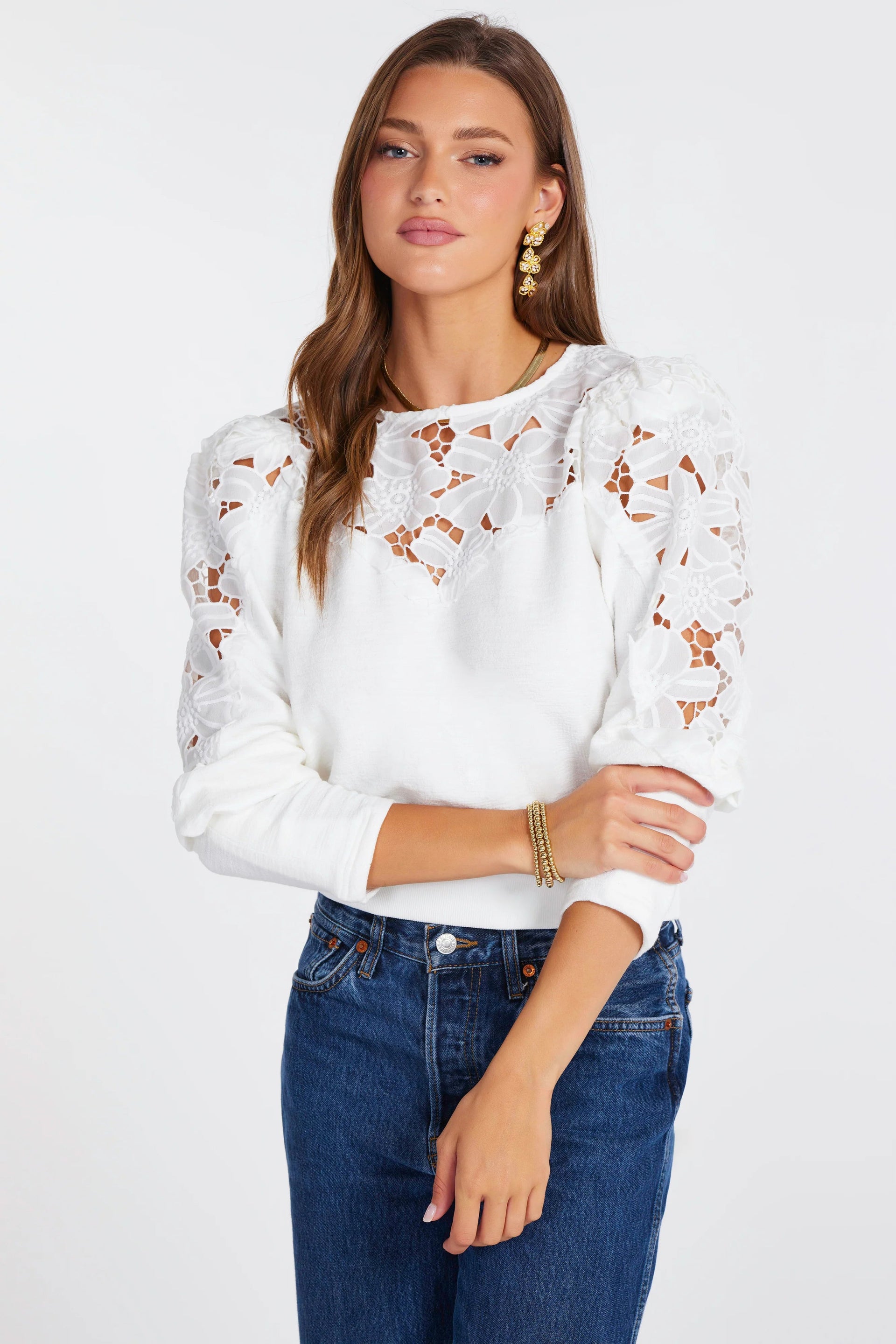 Flora+Texture Pullover Bishop + Young