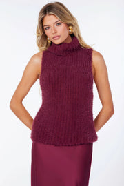 Colette Sleeveless Turtleneck Sweater Bishop + Young