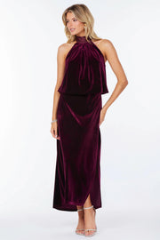 Luxe Velvet Slip Skirt Bishop + Young