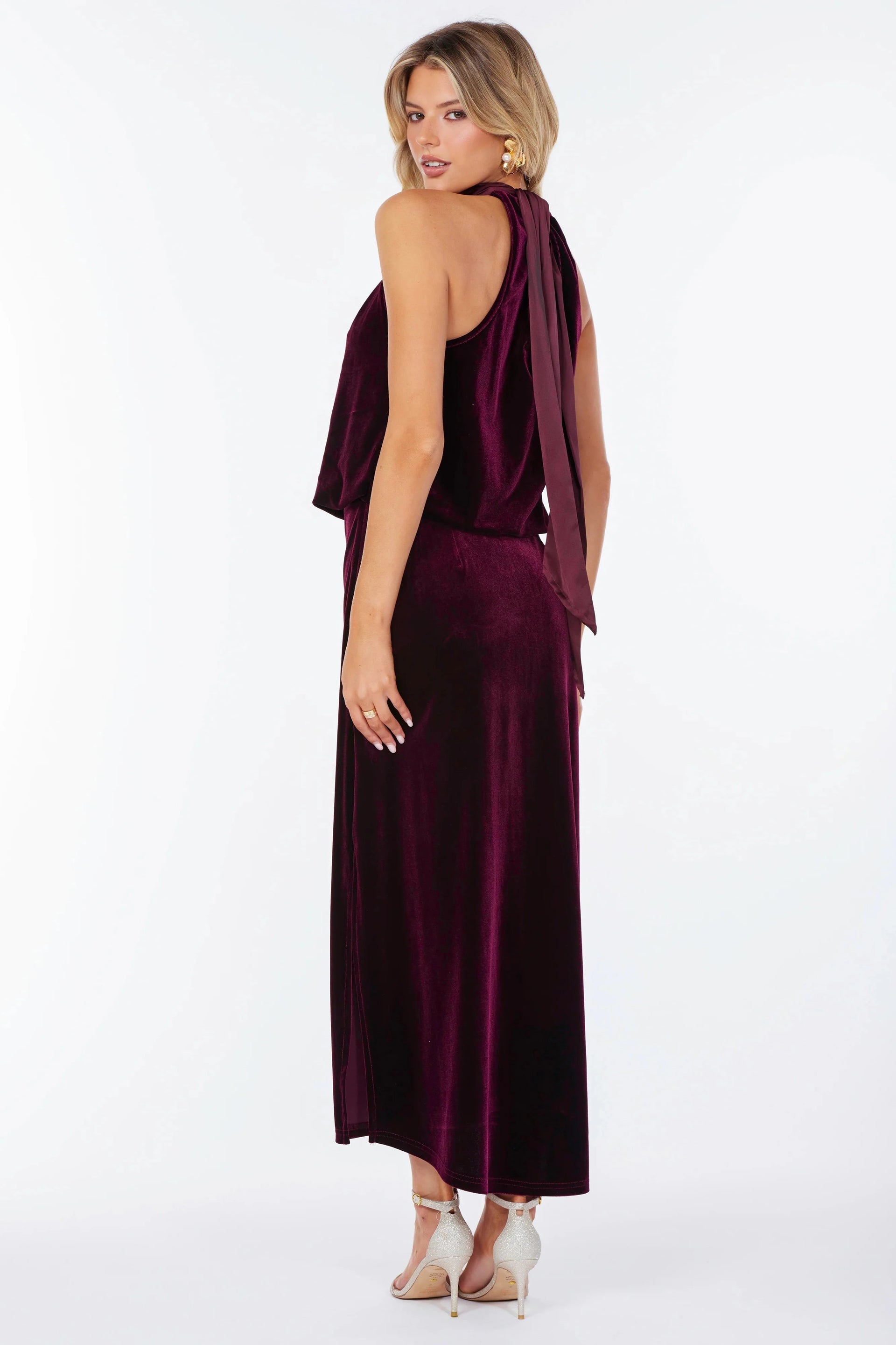 Luxe Velvet Slip Skirt Bishop + Young