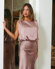 Monroe Bubble Hem Top Bishop + Young
