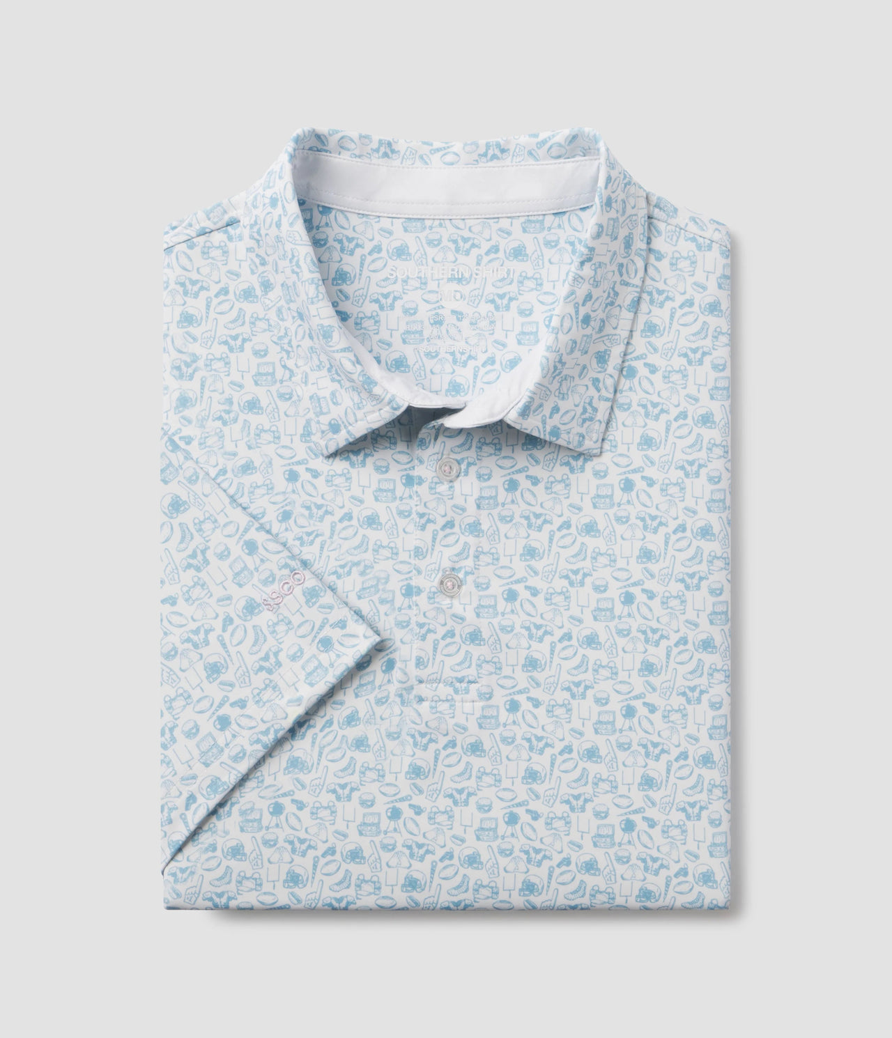 Youth Biggest Fan Printed Polo | Southern Shirt Co. Southern Shirt Co.