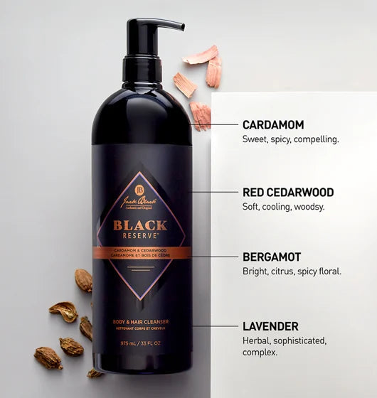 BLACK RESERVE BODY/HAIR CLEANSER 10OZ Shop Expeditions