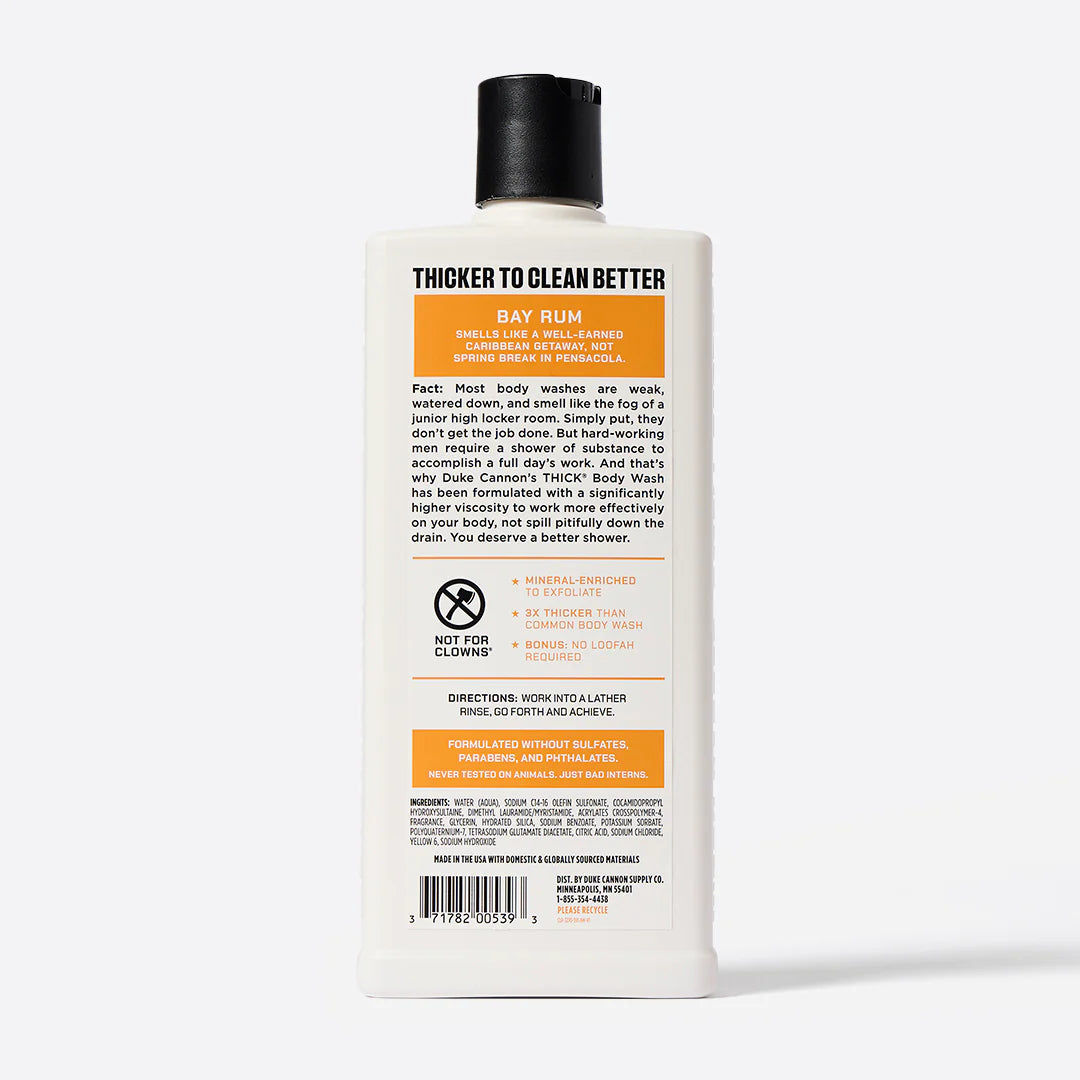 Thick Body Wash - Bay Rum