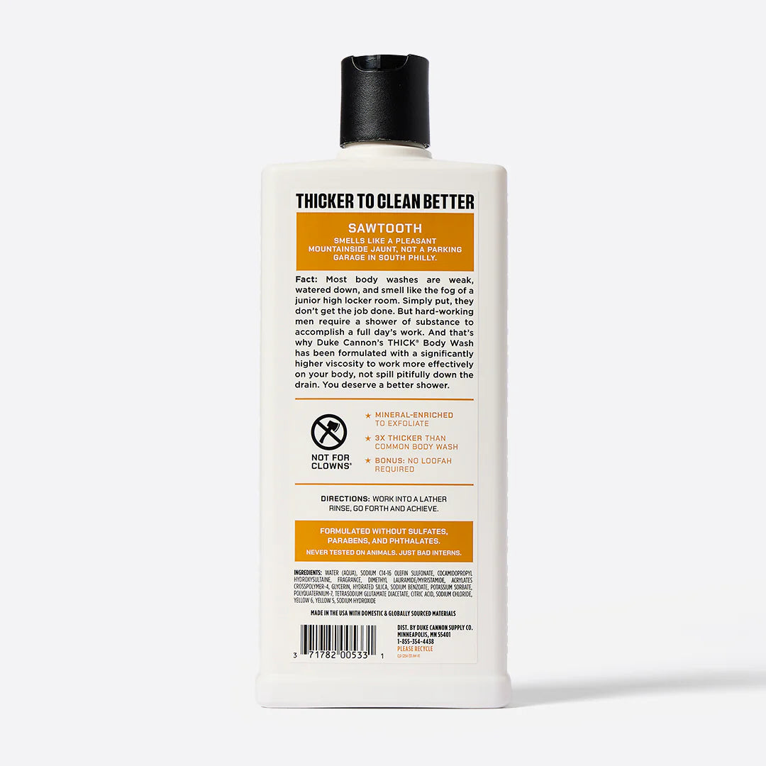 Thick Body Wash - Sawtooth