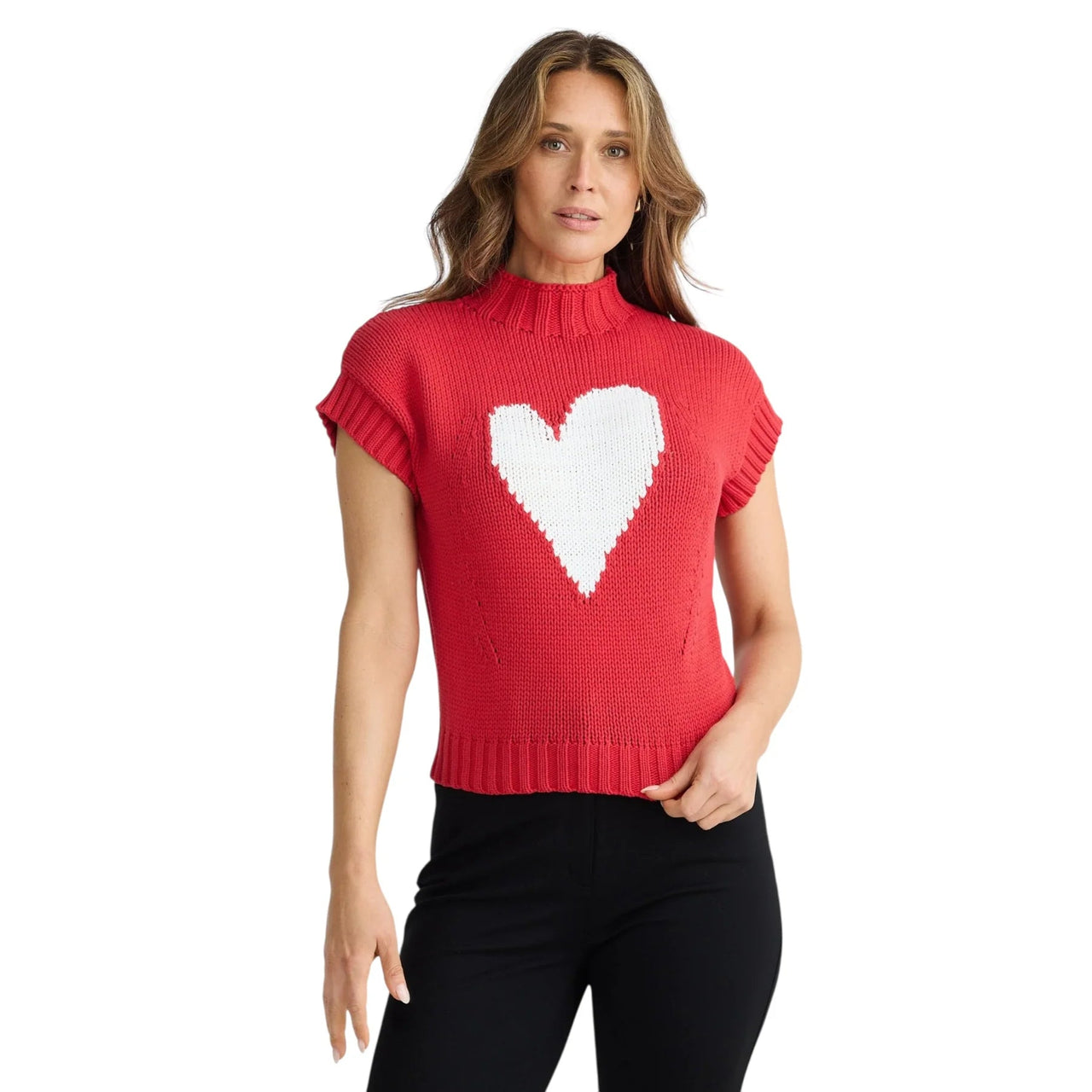 Heart to Heart Knit Sweater Brave + True