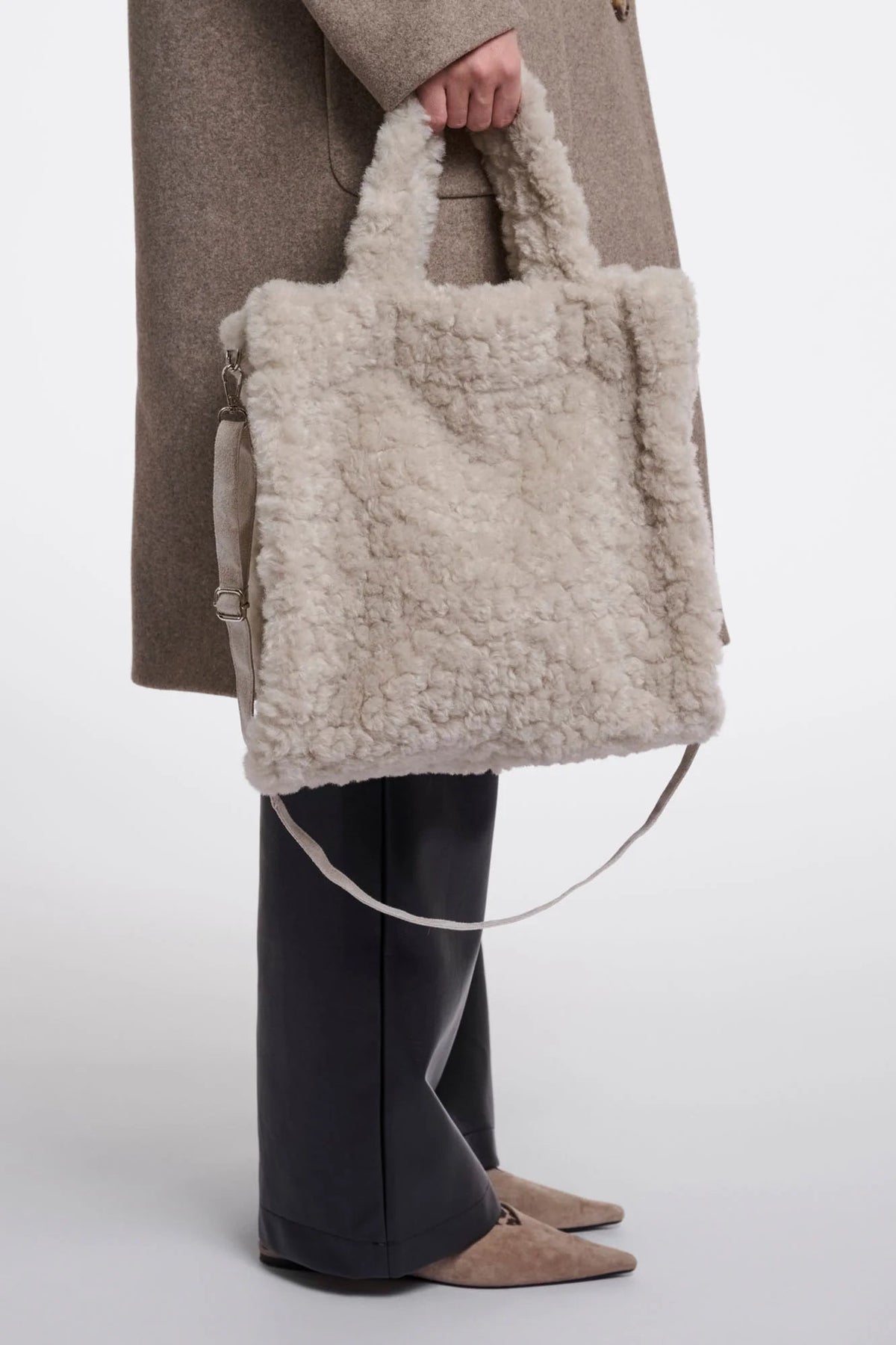 Brax Faux Fur Shopper Bag Rino & Pelle