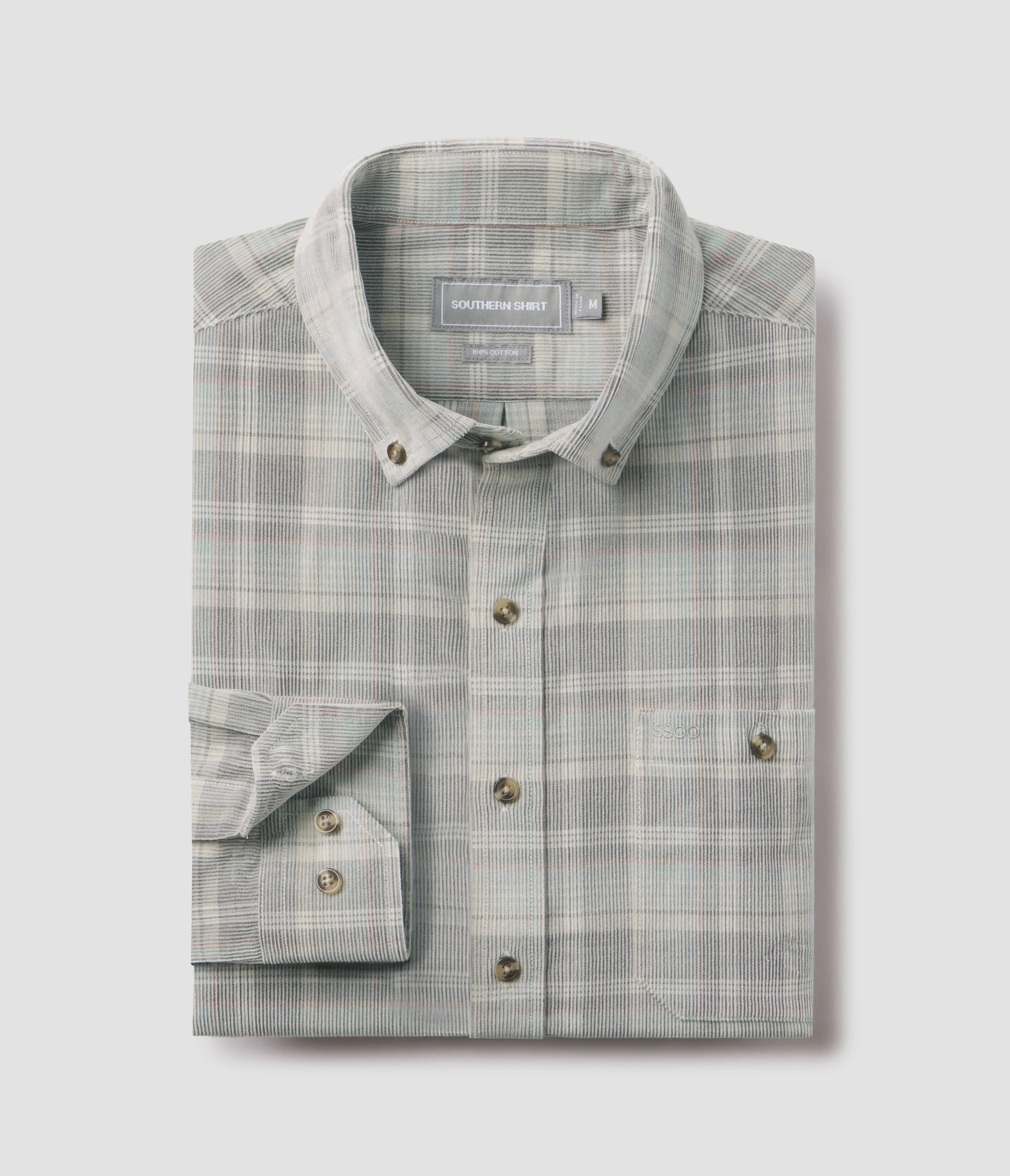 Braxton Long Sleeve Lightweight Cord Flannel | Southern Shirt Co. Southern Shirt Co.