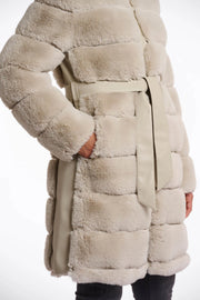 Bridget Faux Fur Coat Rino & Pelle