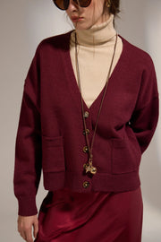 Caravan V-Neck Cardigan Deluc