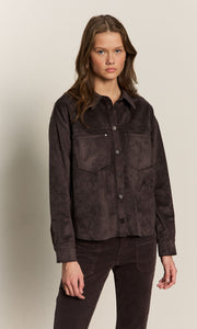 Ivy Faux Suede Shirt Sanctuary