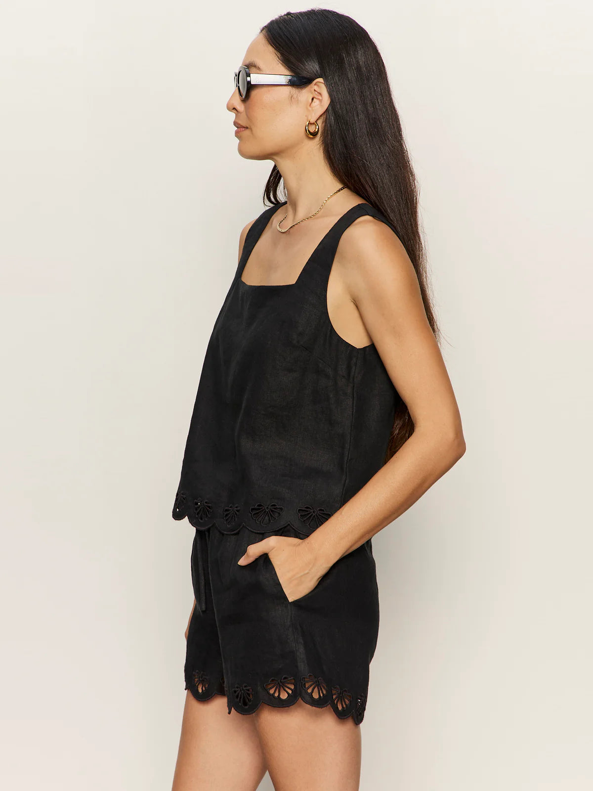 Almost There Linen Top Sanctuary