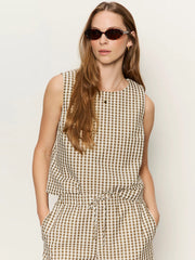 Better Days Gingham Shell Sanctuary