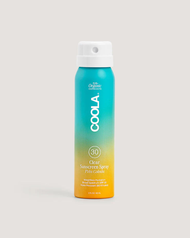 Clear Sunscreen Spray SPF 30 - Pina Colada Coola