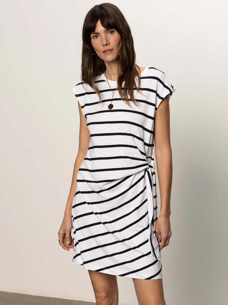 Side Tie T-Shirt Dress Sanctuary