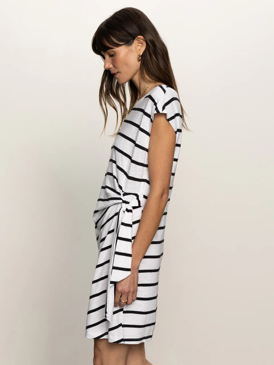 Side Tie T-Shirt Dress Sanctuary