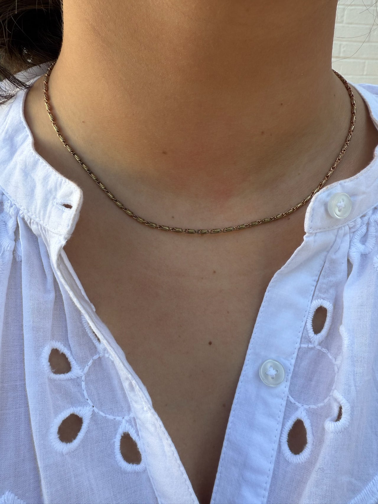 Short Brass Chain