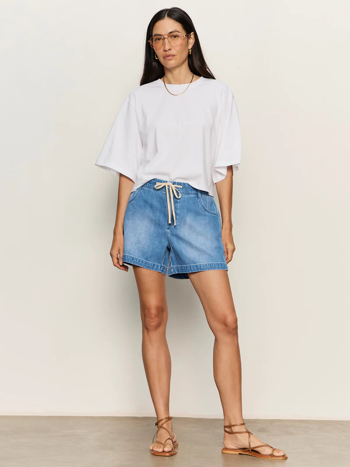 Idyll Tie Shorts Sanctuary