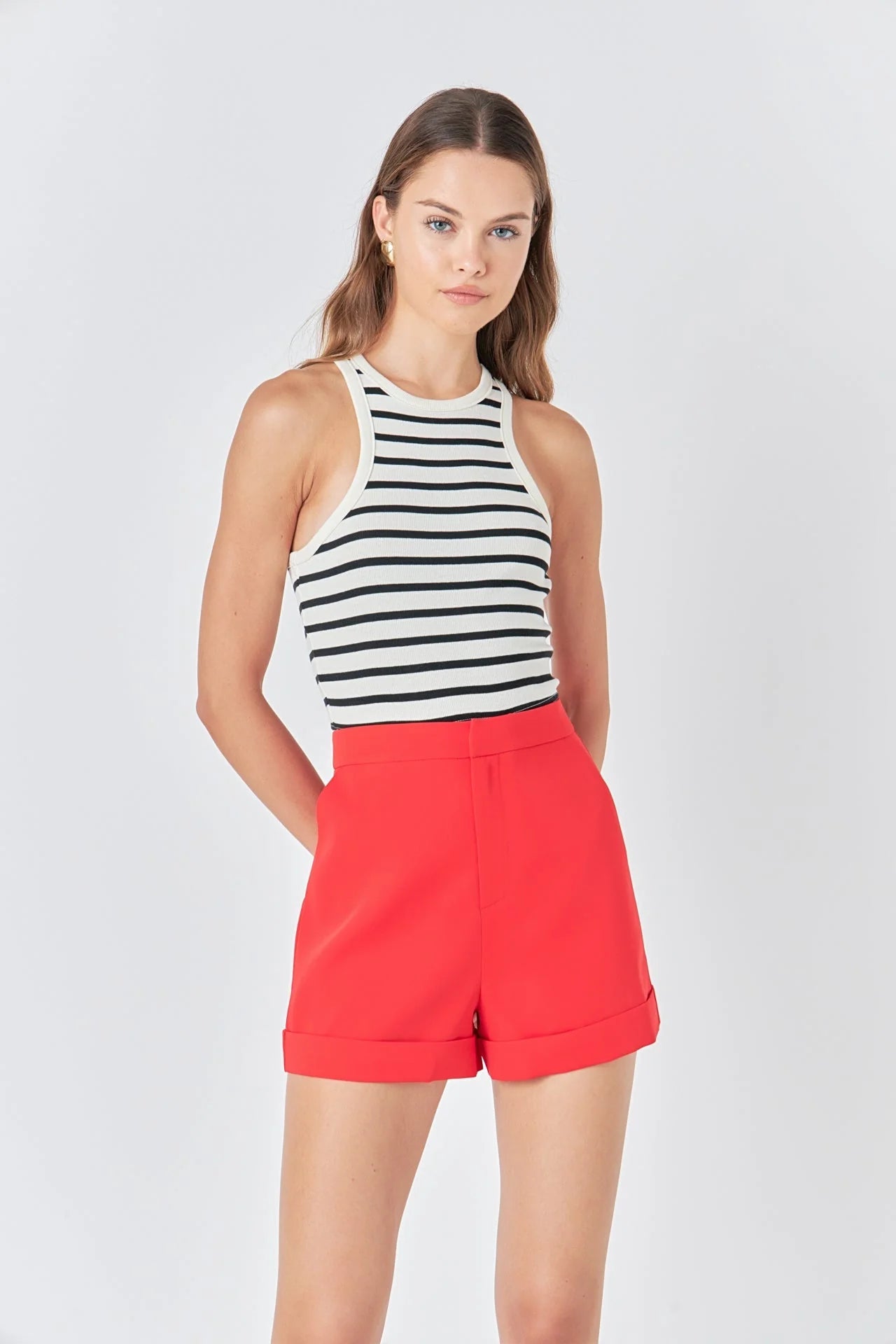 Tailored Basic Shorts English Factory