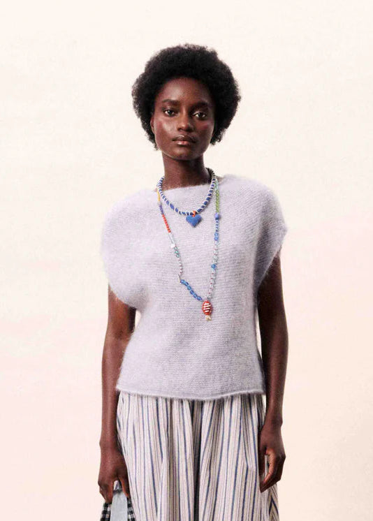 Faxi Short Sleeve Sweater FRNCH